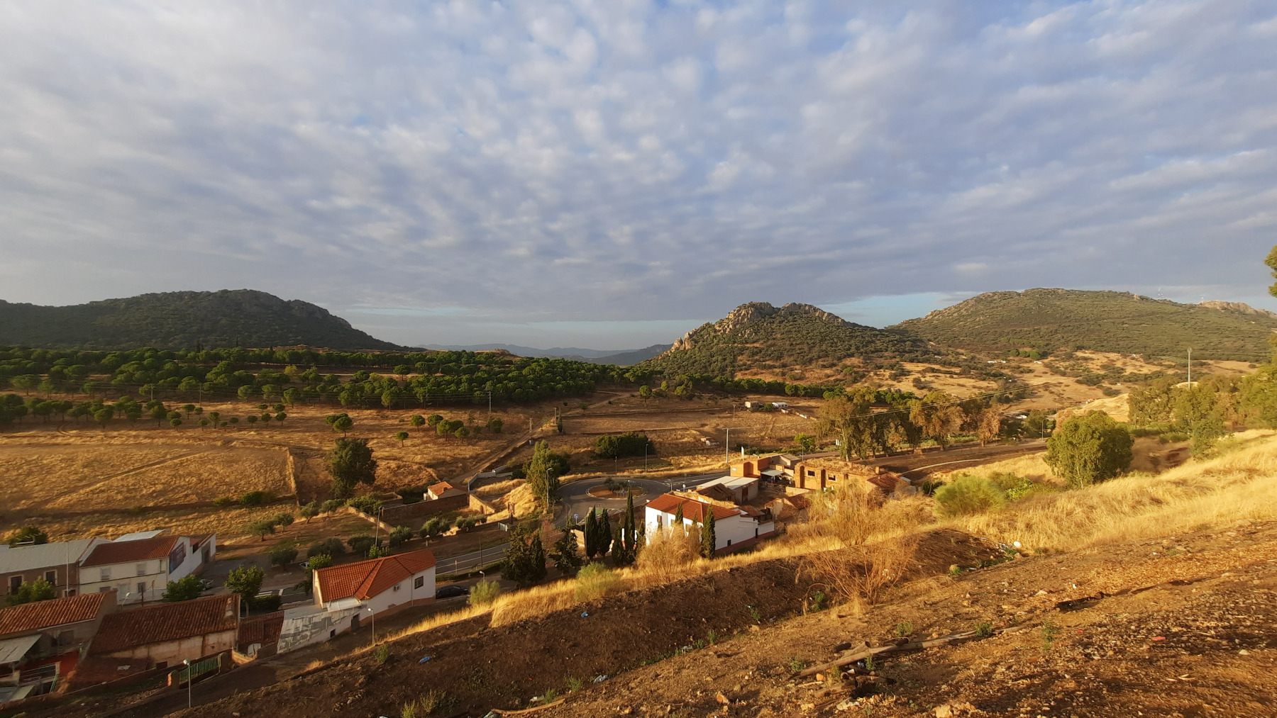 Morning next the Almadén mine